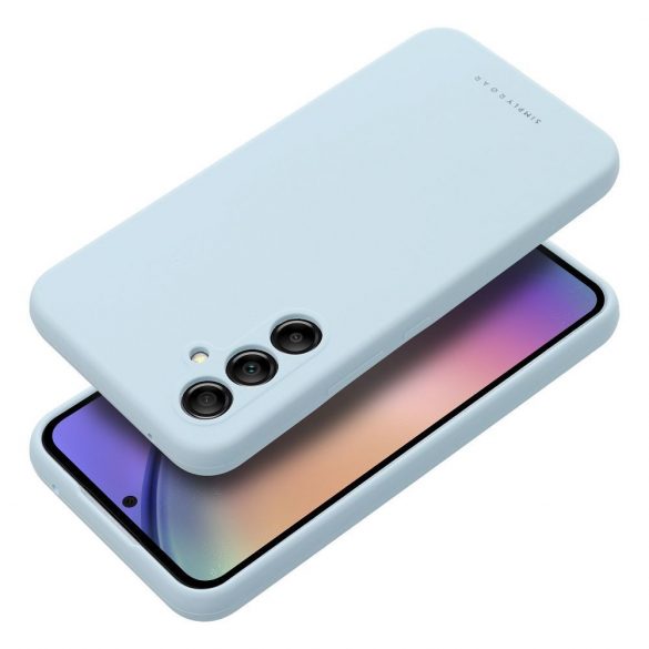 Husă Roar Cloud-Skin - pentru Samsung Galaxy A54 5G Albastru deschis