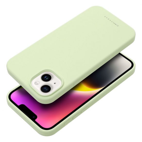 Husa Roar Cloud-Skin - pentru iPhone 14 Plus Verde deschis