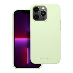 Husă Roar Cloud-Skin - pentru iPhone 13 Pro Verde deschis