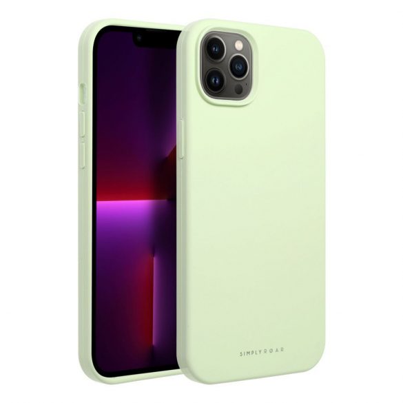 Husă Roar Cloud-Skin - pentru iPhone 13 Pro Max Verde deschis