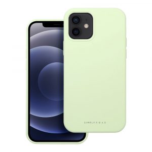 Husă Roar Cloud-Skin - pentru iPhone 12 Verde deschis