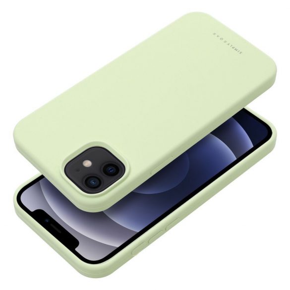 Husă Roar Cloud-Skin - pentru iPhone 12 Verde deschis