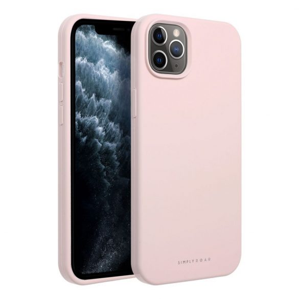 Husă Roar Cloud-Skin - pentru iPhone 11 Pro Max Roz deschis