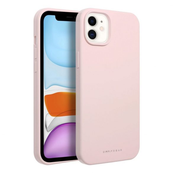 Husă Roar Cloud-Skin - pentru iPhone 11 roz deschis