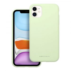 Husă Roar Cloud-Skin - pentru iPhone 11 Verde deschis