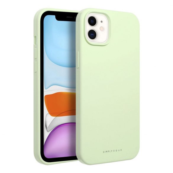 Husă Roar Cloud-Skin - pentru iPhone 11 Verde deschis