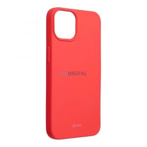 Husă Roar Colorful Jelly - pentru iPhone 14 roz piersică