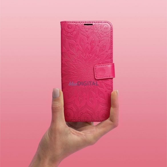 MEZZO Husă carte pentru SAMSUNG A25 mandala magenta