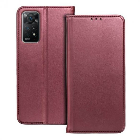 Smart Magneto Husă tip carte for XIAOMI XIAOMI REDMI 13c burgundy