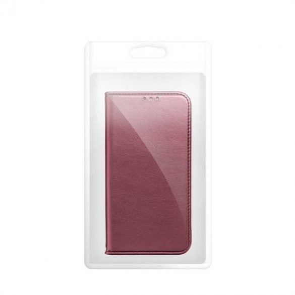 Smart Magneto Husă tip carte for XIAOMI XIAOMI REDMI 13c burgundy