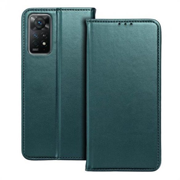 Smart Magneto Husă tip carte for XIAOMI XIAOMI REDMI 13c dark green