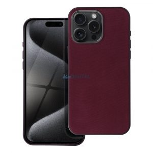 Husă Mag țesută pentru IPHONE 12 PRO burgundy