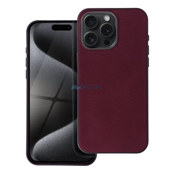 Husă Mag țesută pentru IPHONE 13 PRO burgundy