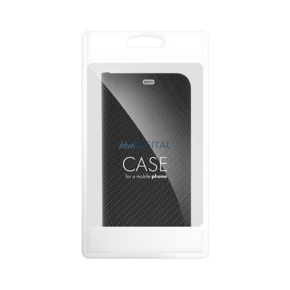 LUNA Book Carbon pentru SAMSUNG S23 FE negru