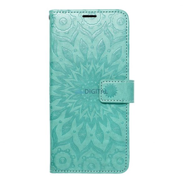 MEZZO Husa carte pentru SAMSUNG S23 FE verde mandala