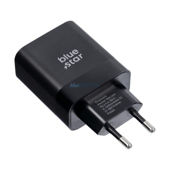 Încărcător universal de călătorie Blue Star cu mufă USB C - 3A 45W cu funcție PD și QC 4.0