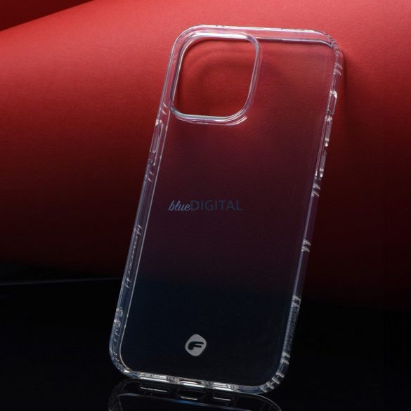 FORCELL F-PROTECT Husă subțire de lungă durată pentru IPHONE 15 PLUS transparentă