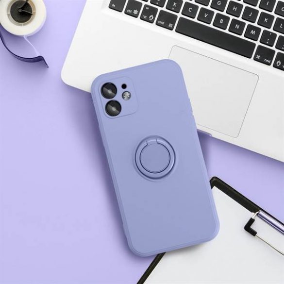 Husă SILICONE RING pentru SAMSUNG Galaxy A05S violet