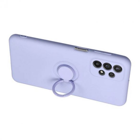 Husă SILICONE RING pentru SAMSUNG Galaxy A05S violet