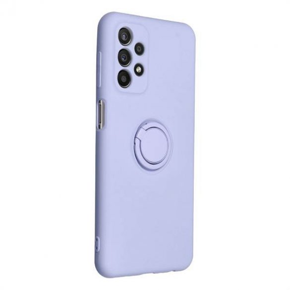 Husă SILICONE RING pentru SAMSUNG Galaxy A05S violet