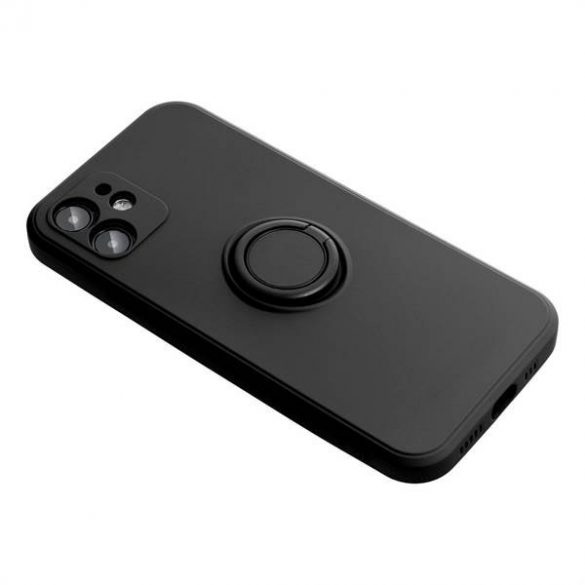 Husa SILICONE RING pentru XIAOMI Redmi 13C neagra