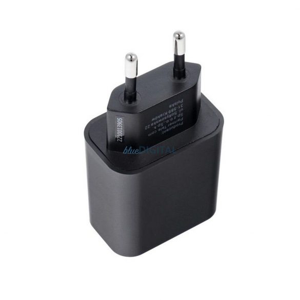 Încărcător de călătorie Blue Star cu mufă USB C cu cablu tip C - 3A 20W cu funcție PD și QC 4.0