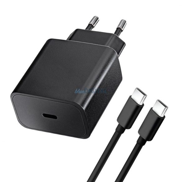 Încărcător de călătorie Blue Star cu mufă USB C cu cablu tip C - 3A 20W cu funcție PD și QC 4.0