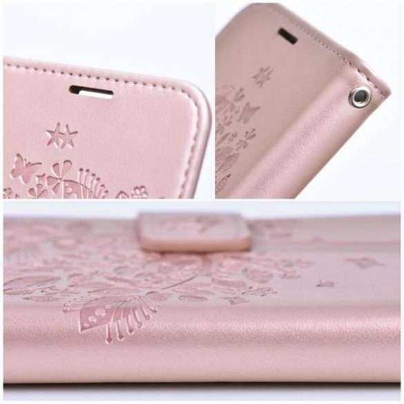 MEZZO Husă carte pentru SAMSUNG A55 5G tree rose gold