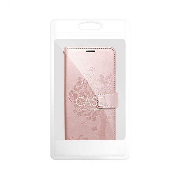 MEZZO Husă carte pentru SAMSUNG A55 5G tree rose gold