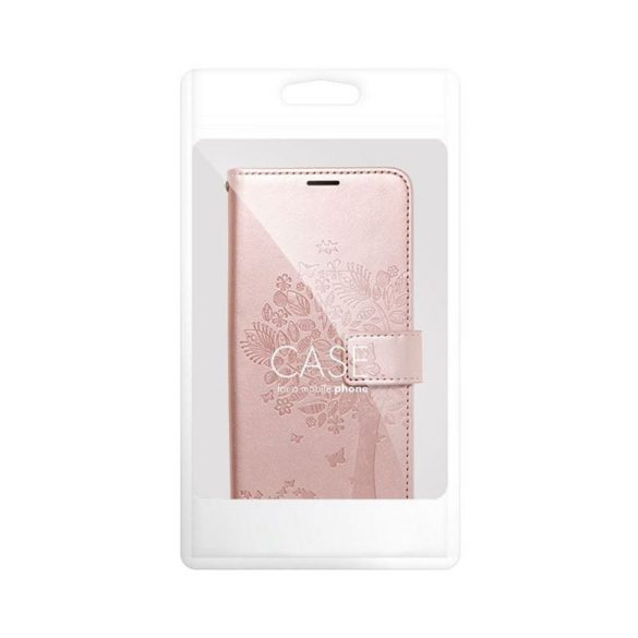 MEZZO Husă carte pentru SAMSUNG A35 5G tree rose gold