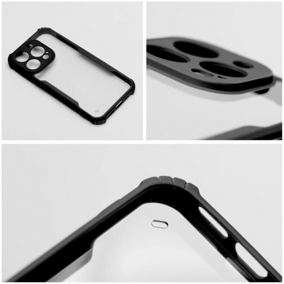 Husa ANTI-DROP pentru IPHONE 12 neagra