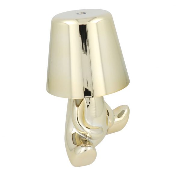 Lampa de masa noptiera GOLD MAN scaun Art Deco (versiunea 7) MLTL