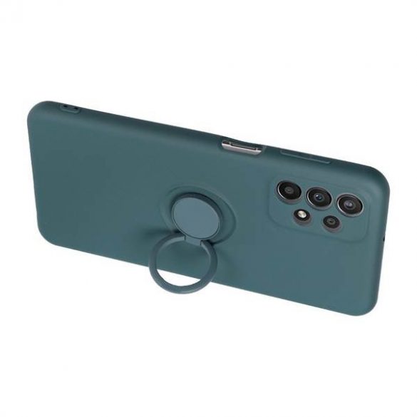 Husa SILICONE RING pentru SAMSUNG Galaxy A35 5G verde