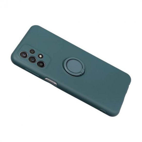 Husa SILICONE RING pentru SAMSUNG Galaxy A55 5G verde