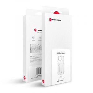 Husa de buzunar FORCELL F-PROTECT Crystal pentru IPHONE 15 Pro transparenta