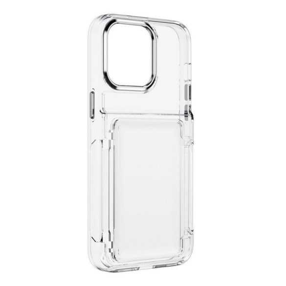 Husa de buzunar FORCELL F-PROTECT Crystal pentru IPHONE 15 Pro transparenta