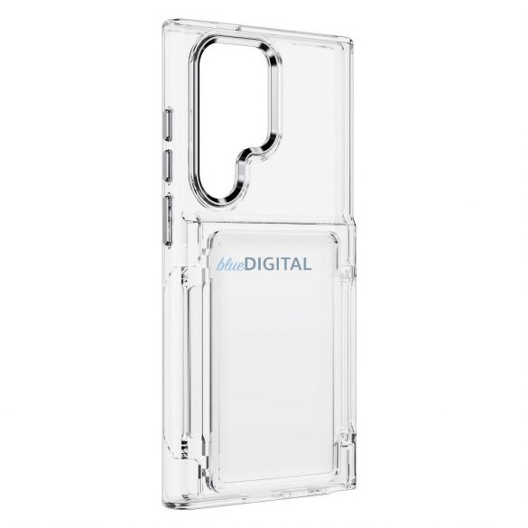 Husa de buzunar FORCELL F-PROTECT Crystal pentru SAMSUNG S24 Ultra transparenta