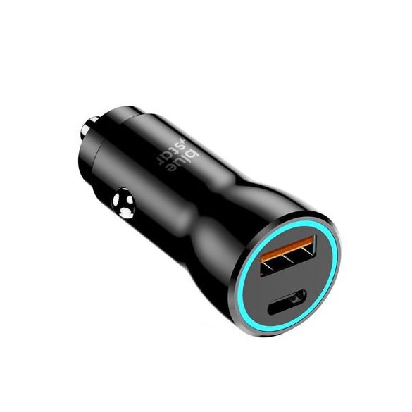 Încărcător auto Blue Star 25W (PD, QC 3.0, AFC) cu priză USB tip C