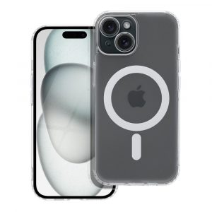 Husa FROST MAG COVER cu protectie pentru camera compatibila cu MagSafe pentru IPHONE 11 Pro transparenta