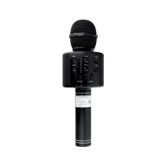 Microfon multimedia karaoke CR58S HQ negru