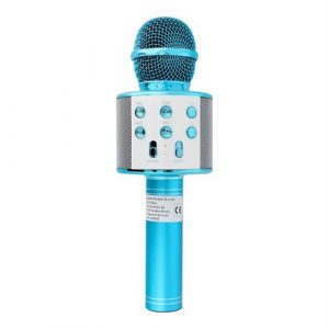 Microfon multimedia karaoke CR58S HQ albastru