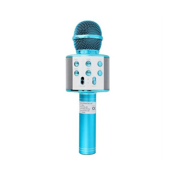 Microfon multimedia karaoke CR58S HQ albastru