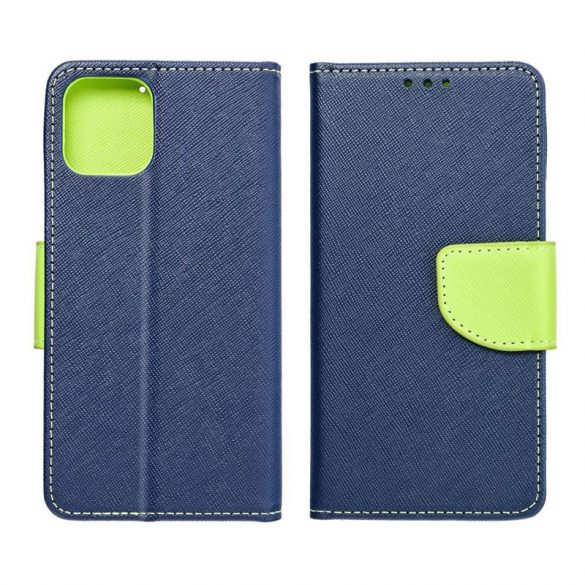 Husa Fancy Book pentru XIAOMI Redmi NOTE 13 5G navy / lime