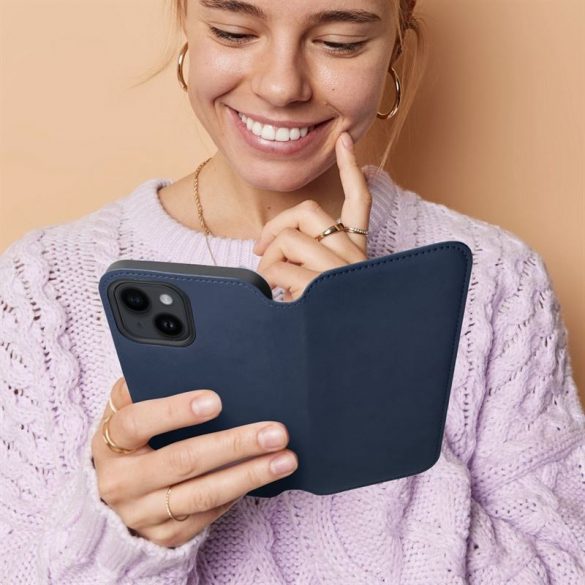 Cartea Dual Pocket pentru XIAOMI Redmi NOTE 13 PRO PLUS 5G navy