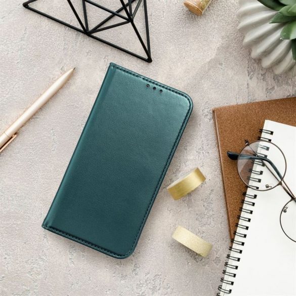 Carcasa Smart Magneto pentru XIAOMI REDMI NOTE 13 PRO 4G verde inchis