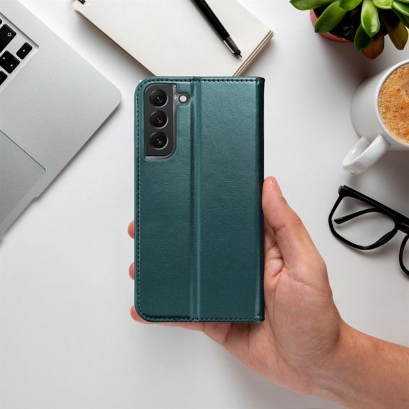 Carcasa Smart Magneto pentru XIAOMI REDMI NOTE 13 PRO 4G verde inchis