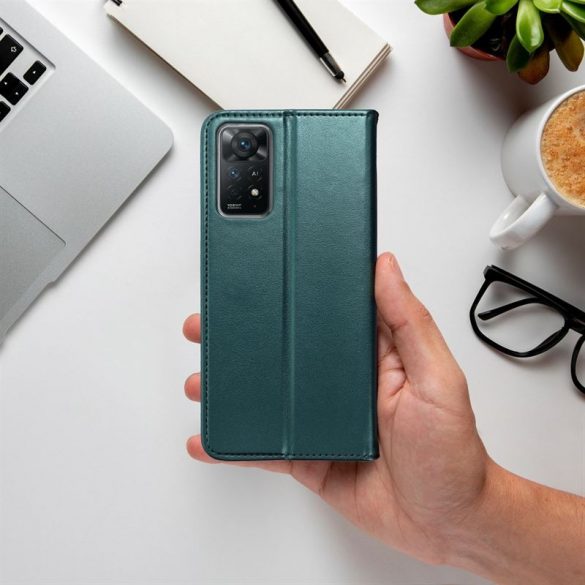 Smart Magneto Husă tip carte for XIAOMI REDMI NOTE 13 4G dark green