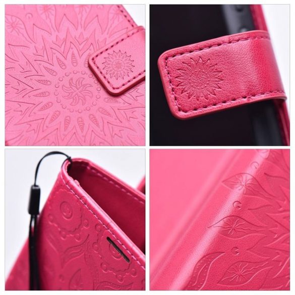 MEZZO Husă carte pentru XIAOMI Redmi NOTE 13 4G mandala magenta