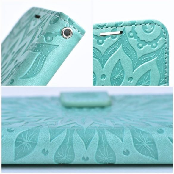 MEZZO Husă carte pentru XIAOMI Redmi NOTE 13 PRO Plus 5G verde mandala