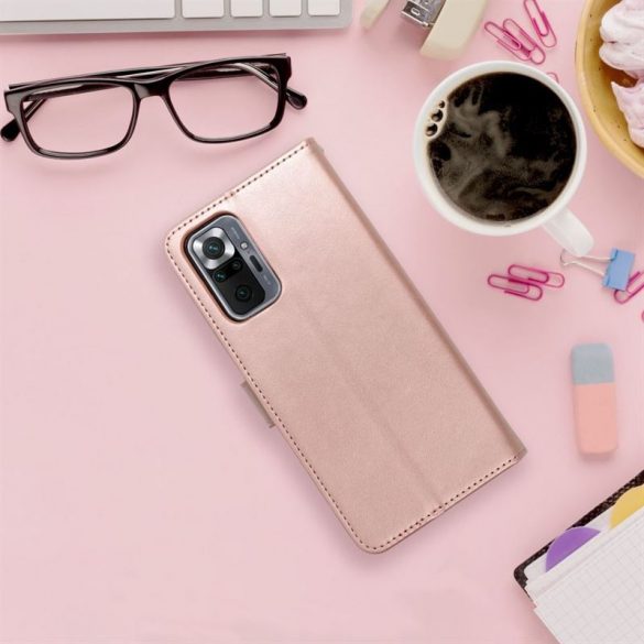 MEZZO Husă carte pentru XIAOMI Redmi NOTE 13 PRO Plus 5G mandala rose gold